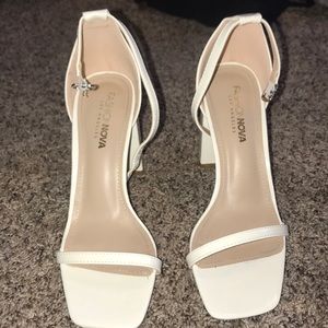 White heels